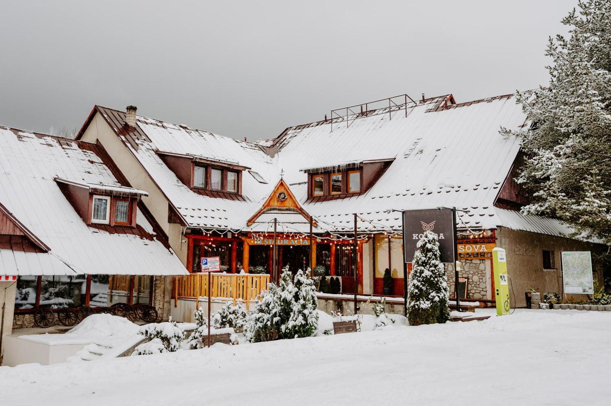 Hotel Sova Ždiar Esterno foto