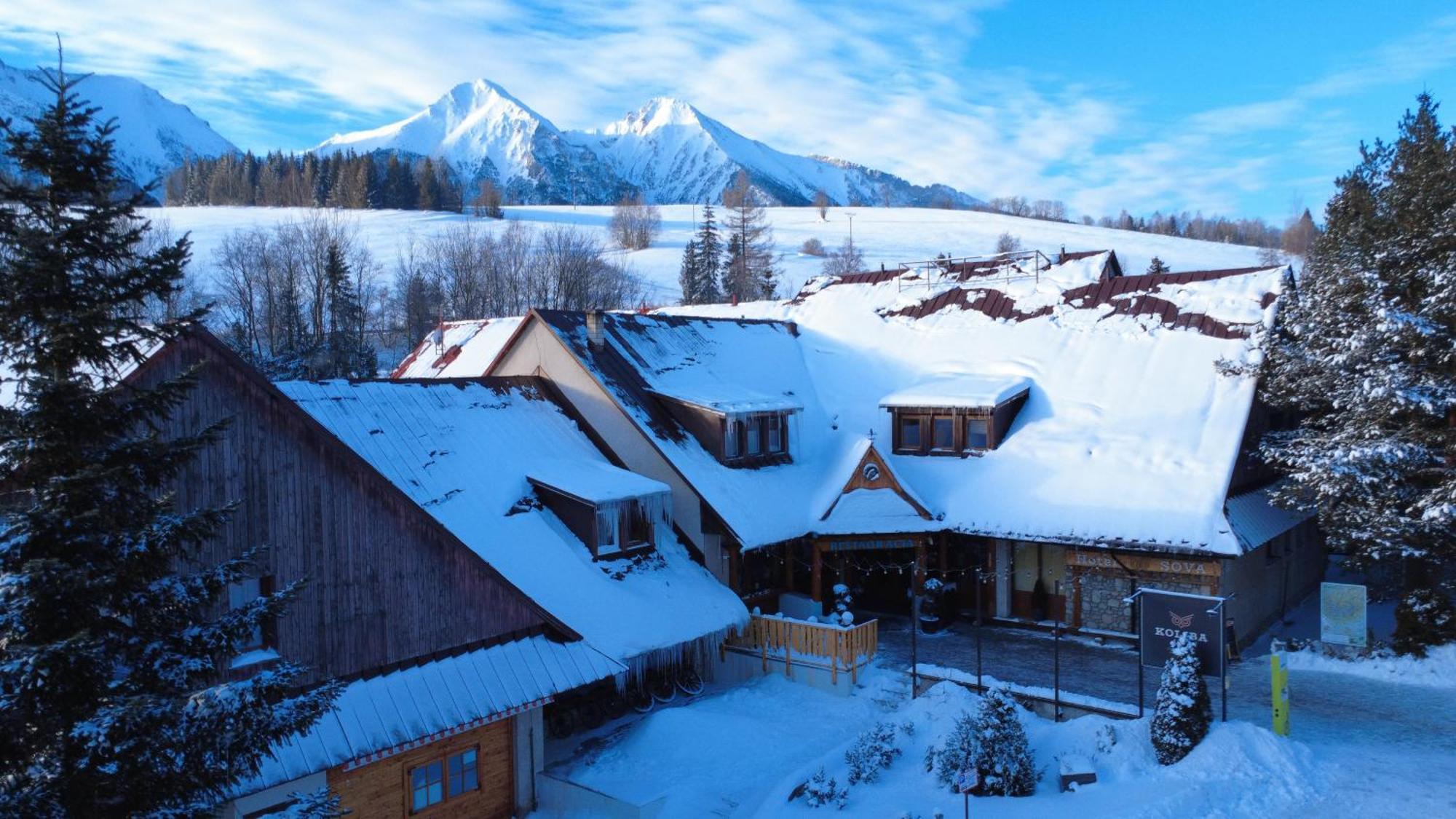 Hotel Sova Ždiar Esterno foto