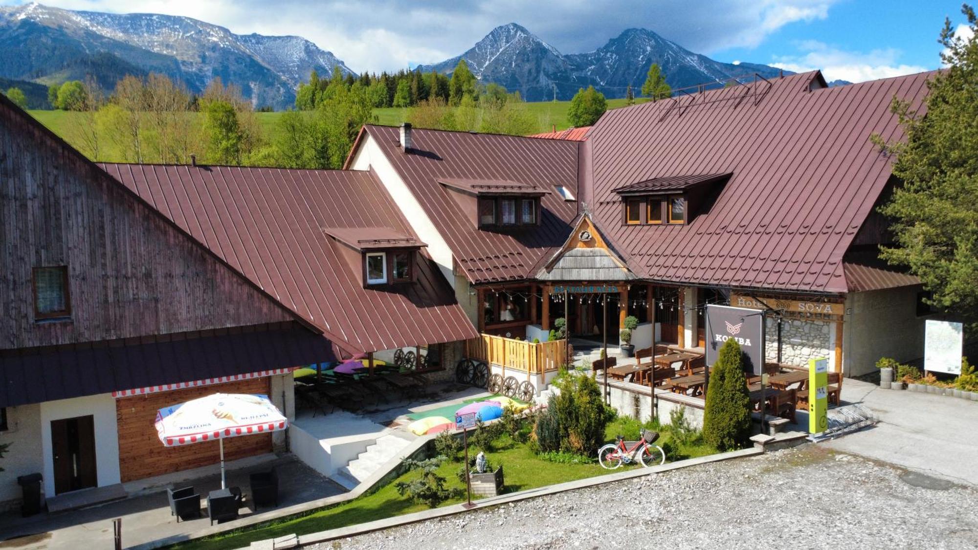 Hotel Sova Ždiar Esterno foto